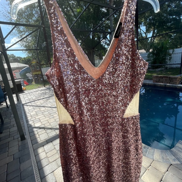 bebe sequin dress - Picture 3 of 3